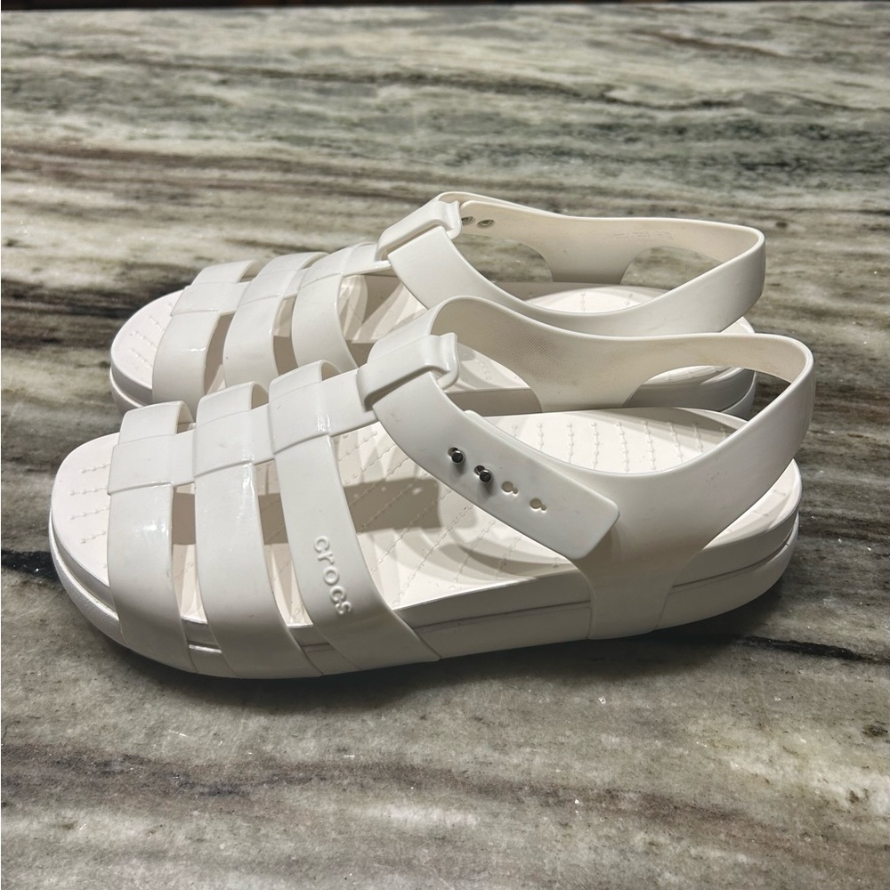 Crocs White Sandals